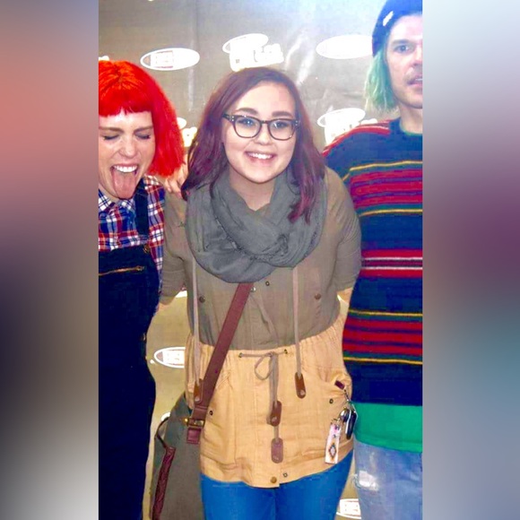 BLU PEPPER Utility Color Block Jacket - Picture 3 of 3